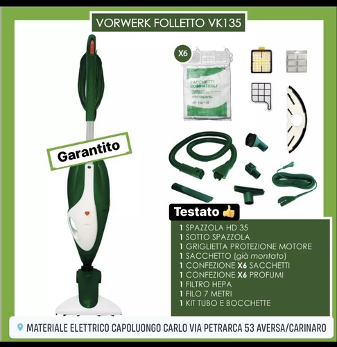 Aspirapolvere vorwerk folletto - aspirapolvere,