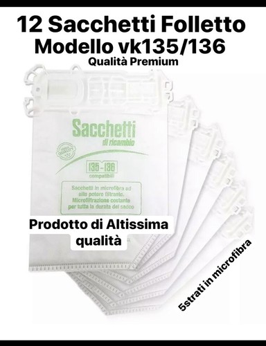 Sacchetti folletto 135 - vk,
